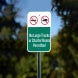 No Large Trucks Or Charter Buses Permitted Aluminum Sign (Non Reflective)
