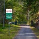No Large Trucks Or Charter Buses Permitted Aluminum Sign (Non Reflective)