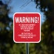 All Tools & Equipment With GPS Microchip Tracking Aluminum Sign (Non Reflective)