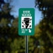 Severe Weather Shelter Area With Down Right Arrow Aluminum Sign (Non Reflective)