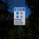 OSHA GMP Area Ahead Aluminum Sign (EGR Reflective)