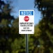 OSHA Employees Only Vendors & Visitors Must Use Front Entrance Aluminum Sign (Non Reflective)