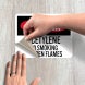 Acetylene No Smoking Decal (Non Reflective)