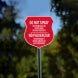 Bilingual Spanish No Chemicals Or Fertilizers On This Property Aluminum Sign (Non Reflective)