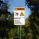 ANSI Magnetic Field Can Be Harmful To Pacemaker Aluminum Sign (Non Reflective)
