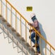 Use Handrail One Step At A Time Decal (Non Reflective)