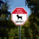 I Make It To The Fence In 28 Seconds Can You Aluminum Sign (Non Reflective)