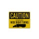 Truck Vehicle Wide Right Turns Decal (EGR Reflective)