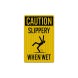 Slippery When Wet Decal (EGR Reflective)