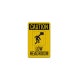 Caution Low Headroom Aluminum Sign (EGR Reflective)