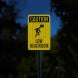 Caution Low Headroom Aluminum Sign (EGR Reflective)
