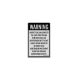 Texas Agritourism There Is No Liability For An Injury Or Death Aluminum Sign (EGR Reflective)
