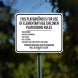 This Playground Is For Use Of Elementary Age Children Aluminum Sign (Non Reflective)
