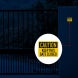 Caution Keep Gate Closed Decal (EGR Reflective)
