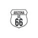 Arizona Route Marker Aluminum Sign (Non Reflective)