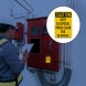 Keep Electrical Panel Clear Decal (EGR Reflective)