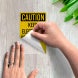 Keep Electrical Panel Clear Decal (EGR Reflective)