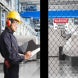 OSHA Evacuate This Area Immediately Aluminum Sign (Non Reflective)