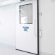 OSHA Lab Coats & Closed Toe Shoes Are Required Aluminum Sign (Non Reflective)