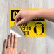 Hearing Protection Required Decal (Non Reflective)