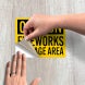 Fireworks Storage Area Decal (Non Reflective)