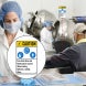 ANSI Face Shield Apron & Rubber Gloves Required Aluminum Sign (Non Reflective)