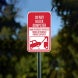 Do Not Block Dumpster Parking Restriction Aluminum Sign (Non Reflective)