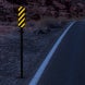 Type 3 Object Marker Aluminum Sign (EGR Reflective)