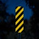 Type 3 Object Marker Aluminum Sign (EGR Reflective)