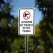All Weapons Are Prohibited On These Premises Aluminum Sign (Non Reflective)