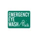 Emergency Eye Wash Plastic Sign