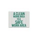 Clean Work Safe Decal (EGR Reflective)