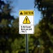 ANSI Do Not Exceed Work Load Limit Plastic Sign