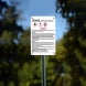 Chemical Danger May Be Fatal If Swallowed Plastic Sign