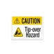 ANSI Tip Over Hazard Plastic Sign
