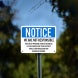 OSHA We Are Not Responsible For Loss Of Personal Items Plastic Sign