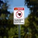 ANSI Pacemaker Wearers Do Not Enter Plastic Sign