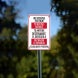 Bilingual We Reserve The Right To Refuse Service To Anyone Plastic Sign