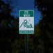 Eyewash Keep Area Clear Aluminum Sign (EGR Reflective)