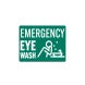Emergency Eye Wash Decal (Non Reflective)