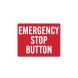 Electrical Emergency Stop Decal (Non Reflective)