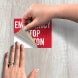 Electrical Emergency Stop Decal (Non Reflective)