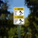 Bilingual ANSI Watch Your Step Plastic Sign