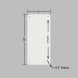 ANSI Look Up Hazardous Voltage Lines Overhead Plastic Sign