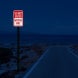 Do Not Enter, Wrong Way Aluminum Sign (HIP Reflective)