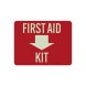 First Aid Kit Decal (Glow In The Dark)