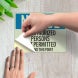 Unauthorized Persons Not Permitted Decal (Glow In The Dark)