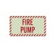 Fire Pump Room Decal (Glow In The Dark)