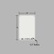 Elevator Occupancy Limit 1 Person Plastic Sign