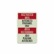 Bilingual Restricted Area Aluminum Sign (Glow In The Dark)